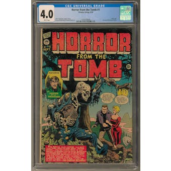 Horror from the Tomb #1 CGC 4.0 (W) *1255559008*