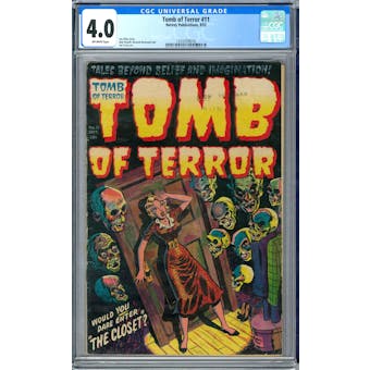 Tomb of Terror #11 CGC 4.0 (OW) *1255559016*