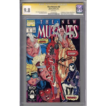 New Mutants #98 Rob Liefeld Signature Series CGC 9.8 (W) *1255605004*