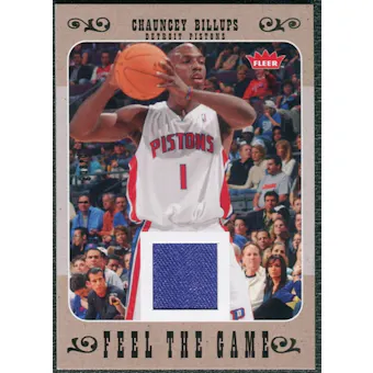 2007/08 Fleer Feel The Game #FGCB Chauncey Billups