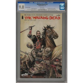 Walking Dead #129 Convention Edition CGC 9.8 (W) *1256746006*