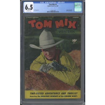 Tom Mix #1 CGC 6.5 (OW) *1258677003*