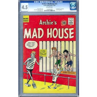 Archie's Madhouse #22 CGC 4.5 (OW) *1260895008*