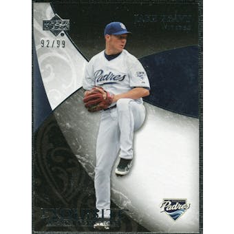 2007 Upper Deck Exquisite Collection Rookie Signatures #26 Jake Peavy /99