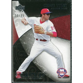 2007 Upper Deck Exquisite Collection Rookie Signatures #45 Chase Utley /99