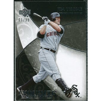 2007 Upper Deck Exquisite Collection Rookie Signatures #60 Jim Thome /99