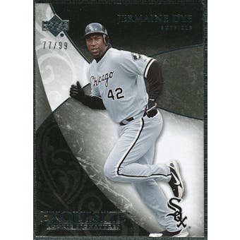 2007 Upper Deck Exquisite Collection Rookie Signatures #62 Jermaine Dye /99