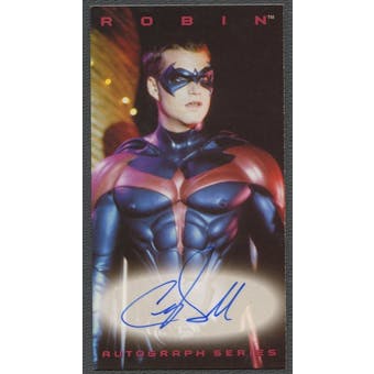 1997 Batman and Robin Autographs Chris O'Donnell as Robin Auto