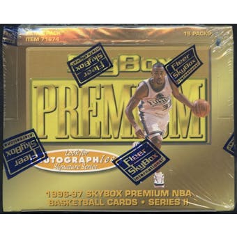1996/97 Skybox Premium Series 2 Basketball Retail Box