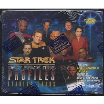 Star Trek Deep Space Nine Profiles Retail Box (1997 Fleer)