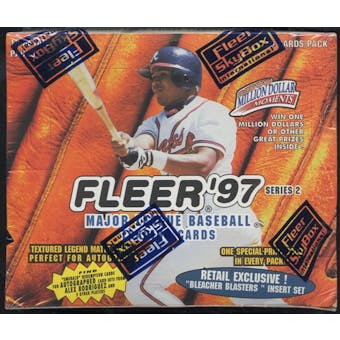 1997 Fleer Series 2 Baseball Retail Box