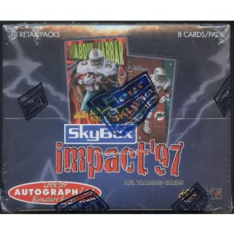 1997 Skybox Impact Football Retail Box