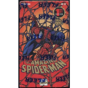 The Amazing Spiderman 1st Edition Retail Loader Box (1994 Fleer)