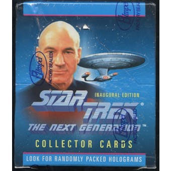 Star Trek: The Next Generation Inaugural Edition Hobby Box (1992 Impel) (Reed Buy))