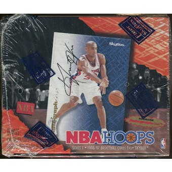 1996/97 Hoops Series 1 Basketball Retail Box