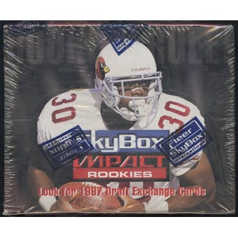 1996 Skybox Impact Rookies Football Retail Box
