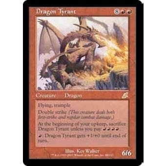 Magic the Gathering Scourge Single Dragon Tyrant - MODERATE PLAY (MP)