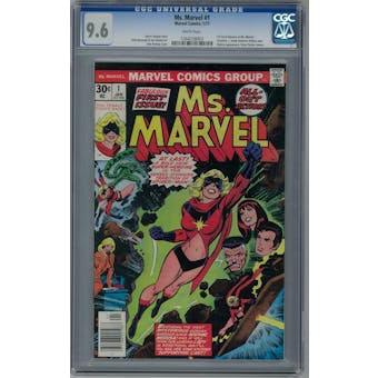 Ms. Marvel #1 CGC 9.6 (W) *1264238003*