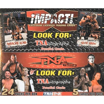 2008 Tristar TNA Impact Wrestling Retail Box