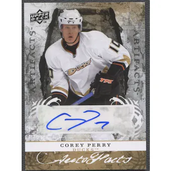2008/09 Artifacts #AFCP Corey Perry Auto Facts Auto