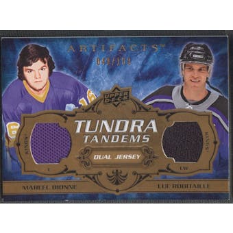 2008/09 Artifacts #TTRD Marcel Dionne & Luc Robitaille Tundra Tandems Jersey #040/100