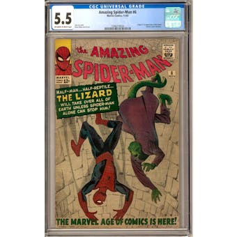 Amazing Spider-Man #6 CGC 5.5 (OW-W) *1266214024*