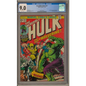Incredible Hulk #181 CGC 9.0 (W) *1266218015*