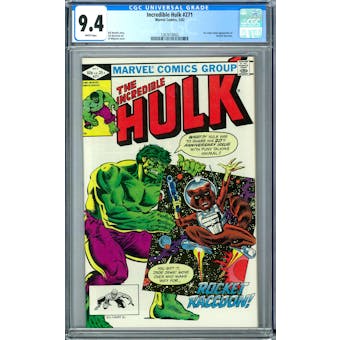 Incredible Hulk #271 CGC 9.4 (W) *1267610002*
