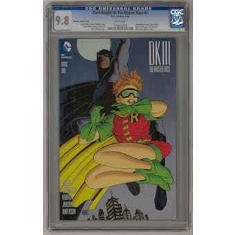 Dark Knight III: The Master Race #1 Gibbons Variant Cover CGC 9.8 (W) *1268633038*