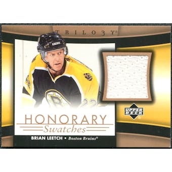 2005/06 Upper Deck Trilogy Honorary Swatches #HSBL Brian Leetch