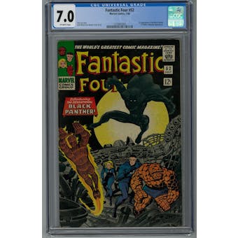 Fantastic Four #52 CGC 7.0 (OW) *1270663003*