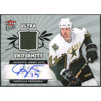 2006/07 Fleer Ultra Uniformity Autographed Jerseys #UAJA Jason Arnott Autograph /35