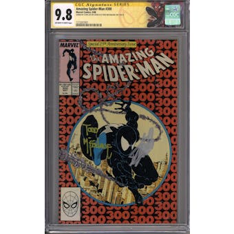 Amazing Spider-Man #300 CGC 9.8 Stan Lee Todd McFarlane Signature Series (OW-W) *1273207001*