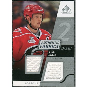 2008/09 Upper Deck SP Game Used Dual Authentic Fabrics #AFES Eric Staal