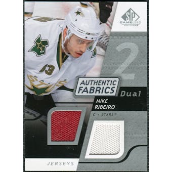 2008/09 Upper Deck SP Game Used Dual Authentic Fabrics #AFMR Mike Ribeiro