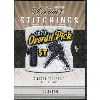 2009/10 Upper Deck OPC Premier Stitchings #PSGP Gilbert Perreault /199