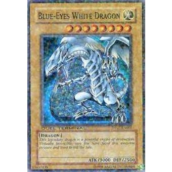 Yu-Gi-Oh Duel Terminal 1 Single Blue Eyes White Dragon Super Rare DT01