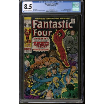 Fantastic Four #100 CGC 8.5 (OW-W) *1276451010*