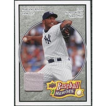 2008 Upper Deck Heroes Jersey Charcoal #111 Mariano Rivera