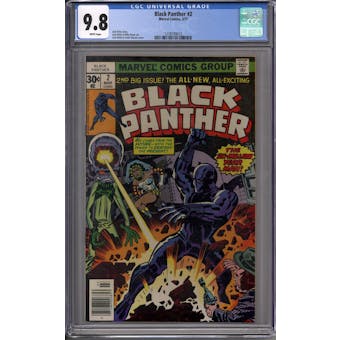 Black Panther #2 CGC 9.8 (W) *1293990012*
