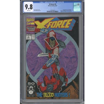 X-Force #2 CGC 9.8 (W) *1278519014*