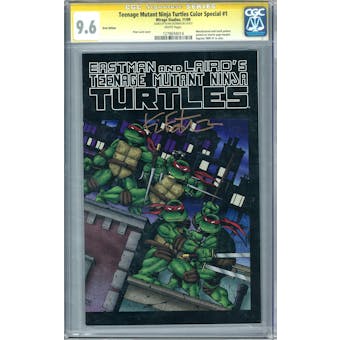 Teenage Mutant Ninja Turtles Color Special #1 CGC 9.6 (W) Signed By Kevin Eastman *1278694014*
