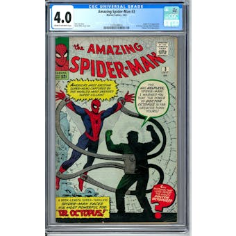 Amazing Spider-Man #3 CGC 4.0 (C-OW) *1279248010*