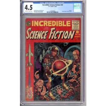 Incredible Science Fiction #30 CGC 4.5 (OW-W) *1279549020*