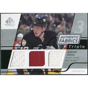2008/09 Upper Deck SP Game Used Triple Authentic Fabrics #3AFHO Marian Hossa