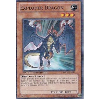 Yu-Gi-Oh Duel Terminal 4 Single Exploder Dragon Common DT04