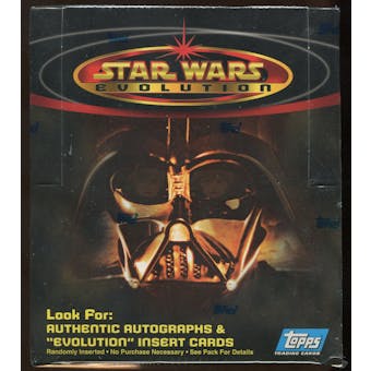 Star Wars Evolution Hobby Box (2001 Topps)