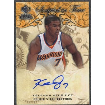 2008/09 Upper Deck SP Rookie Threads #SITKA Kelenna Azubuike Scripted in Time Auto