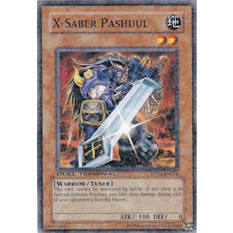 Yu-Gi-Oh Duel Terminal 1 Single X-Saber Pashuul Common DT01