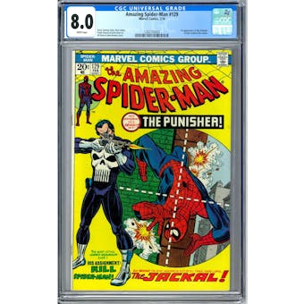 Amazing Spider-Man #129 CGC 8.0 (W) *1282155003*